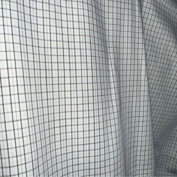 Simms Checkered Shirt 100% Cotton Colorado River Cattle Ranch Mens Size Large - Picture 4 of 13